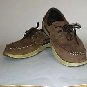 Sperry Top Sider Chocolate vanilla Size 9.5